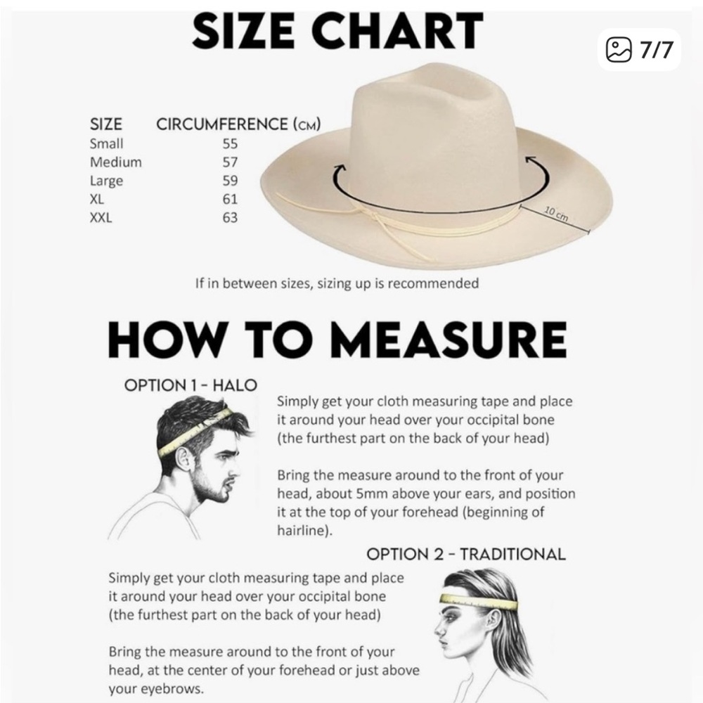 Lack Of Color The Goldfinger Western Ivory Hat size XL - Picture 7 of 13